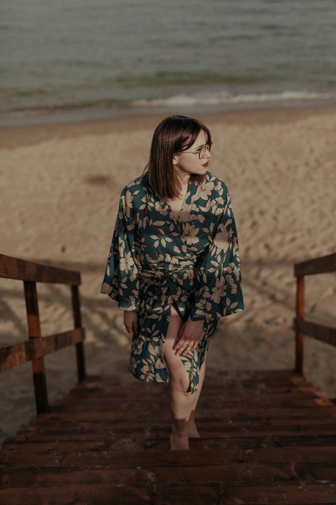 shooting della cantautrice pugliese Iroai effettuato dalla fotografa Francesca De Chirico.